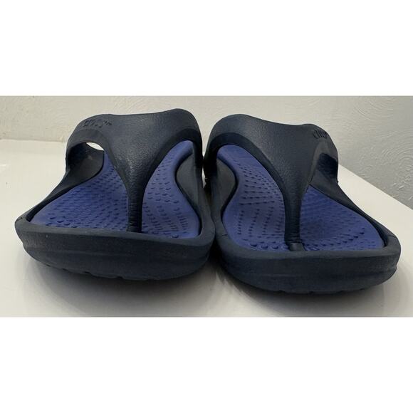 Crocs Blue Unisex Flip Flop Sandals Womens 8/Mens 6 - Picture 7 of 13